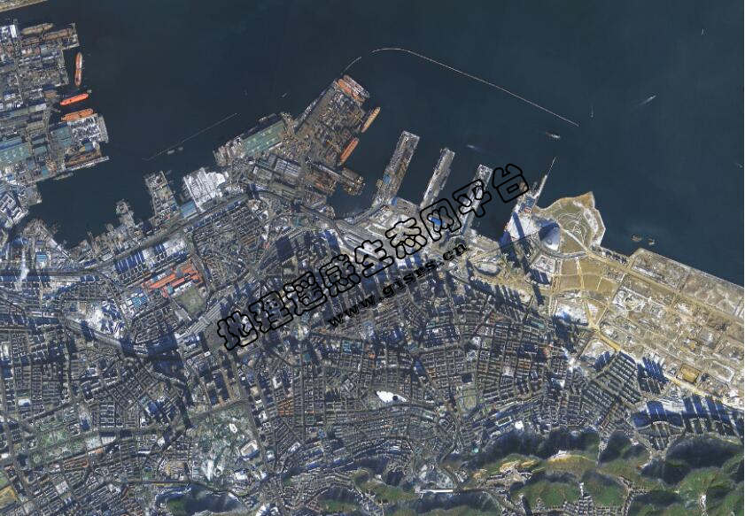 上海市Landsat 8卫星影像