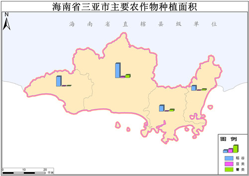 海南省主要农作物种植面积和总产量数据