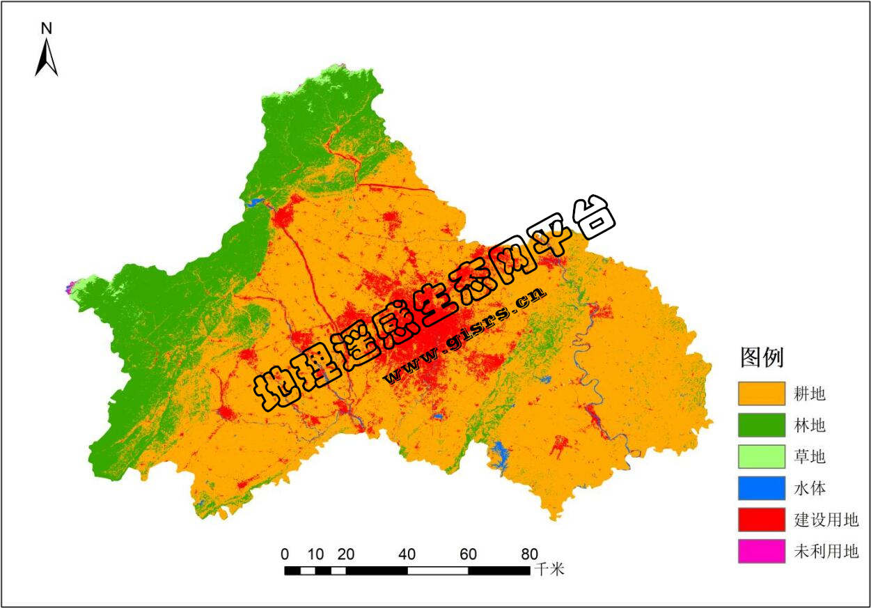 30m重庆市土地利用数据